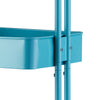 3/4 Tier Portable Kitchen Salon Spa Trolley Cart Storage Rack Rolling Wheels UK