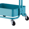 3/4 Tier Portable Kitchen Salon Spa Trolley Cart Storage Rack Rolling Wheels UK