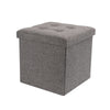 2 Seat Large Crushed Velvet Foldable Ottoman Storage Box Double Bed Foot Stool