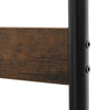 Coat Stand Hallway Shoe Rack Hanger Shelf Footwear Storage Vintage Wooden Black