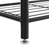 Coat Stand Hallway Shoe Rack Hanger Shelf Footwear Storage Vintage Wooden Black