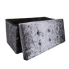 Storage Box | Luxury Ottoman Box - Ottoman Storage Footstool Soft Plush Velvet