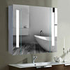 LED Bathroom Mirror Lights Illuminated with Demister Shaver Socket Touch Modern