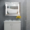 LED Bathroom Mirror Lights Illuminated with Demister Shaver Socket Touch Modern
