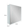 LED Bathroom Mirror Lights Illuminated with Demister Shaver Socket Touch Modern