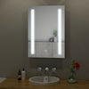 LED Bathroom Mirror Lights Illuminated with Demister Shaver Socket Touch Modern