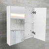 Wall Mounted Bathroom Mirror Cabinet Storage Shelf Triple Double Door Cupboard