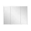 Wall Mounted Bathroom Mirror Cabinet Storage Shelf Triple Double Door Cupboard