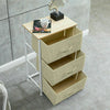 HOT Chest Of Drawers Bedroom Furnitures Bedside Cabinet Fabric Storage Wardrobe
