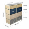 HOT Chest Of Drawers Bedroom Furnitures Bedside Cabinet Fabric Storage Wardrobe
