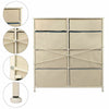 HOT Chest Of Drawers Bedroom Furnitures Bedside Cabinet Fabric Storage Wardrobe