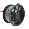 Industrial Ventilation Exhaust Fan Axial Extractor Air Blower Kitchen Bathroom