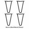 Hairpin Table Legs Set of 4 with 10mm Steel 2&3 Prong Furniture Table Desk Bench