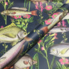 HOLDEN LAGOON FISH FLOWERS WALLPAPER FEATURE WALL DECOR - WHITE TEAL BLUE GREEN