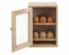 2 Tier Wooden Chicken EGG House Cupboard Cabinet Holder Storage EGG Rack 12 Eggs