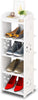4/5/6/7/8 Tiers Shoe Rack Storage Shelf Display Stand Organiser Unit Cabinet