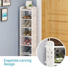 4/5/6/7/8 Tiers Shoe Rack Storage Shelf Display Stand Organiser Unit Cabinet