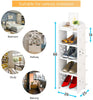 4/5/6/7/8 Tiers Shoe Rack Storage Shelf Display Stand Organiser Unit Cabinet