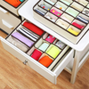 4pcs Underwear Bra Socks Ties Drawer Storage Organizer Box Closet Tidy Divider