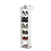 5/6/7/8 Tier Wooden Shoe Rack Storage Shelf Display Stand Organiser Unit Cabinet
