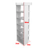 5/6/7/8 Tiers Shoe Rack Storage Shelf Corner Shoes Cabinet Organiser Unit Wood