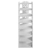 5/6/7/8 Tier Shoe Rack Storage Shelf Holder Cabinet Display Organiser Unit White