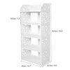 Cabinet White 3/4/5 Tiers Shoe Rack Storage Shelf Display Stand Organiser Unit