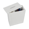 Grey/White Wooden Bathroom Storage Box Toilet Product Storage Tidy Box Unit New