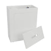 Grey/White Wooden Bathroom Storage Box Toilet Product Storage Tidy Box Unit New