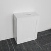 Grey/White Wooden Bathroom Storage Box Toilet Product Storage Tidy Box Unit New