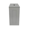 Grey/White Wooden Bathroom Storage Box Toilet Product Storage Tidy Box Unit New