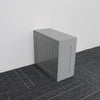 Grey/White Wooden Bathroom Storage Box Toilet Product Storage Tidy Box Unit New