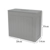 UK Wooden Bathroom Storage Unit Multipurpose Bathroom Storage Cabinet Box