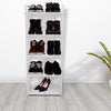 Wooden White Shoe Storage Rack Cabinet Holder Stand Organiser Unit 5/6/7/8 Tiers