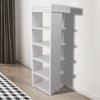 Wooden White Shoe Storage Rack Cabinet Holder Stand Organiser Unit 5/6/7/8 Tiers