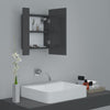 Modern LED Illuminated Bathroom Mirror Cabinet Wall Mounted with Sheft Storage