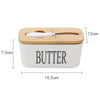 Porcelain Vintage Butter Dish W / Knife French Butter Dish Insulated Storage Box