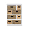 Storage Unit Wicker Basket Bathroom Hallway Chest of Drawers Tetbury Furniture