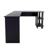 Large Corner Desk with shelves for Home Office - Piranha Furniture Pacu