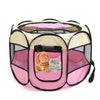 Soft Foldable Fabric Dog Crate Cat Cage Pet Portable Travel Puppy Play Pen Tent