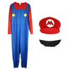 Super Mario Bros Unisex Adult & Kids Cosplay Fancy Dress Outfit Costume
