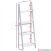 Ladder Shelving Unit Shelf Bookcase 4 5 Tier Display Storage Plant Stand Rack