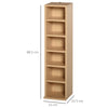 2 PCs 204 CDs Shelves Media Tower Rack Cube Bookcase Unit Storage Organizer Home