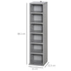 2 PCs 204 CDs Shelves Media Tower Rack Cube Bookcase Unit Storage Organizer Home