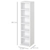 2 PCs 204 CDs Shelves Media Tower Rack Cube Bookcase Unit Storage Organizer Home