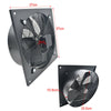 Industrial Ventilation Extractor Axial Exhaust Commercial Air Blower Plate Fan