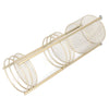 Metal Shower Caddy Corner Shelf Bathroom Rack Mesh 3 Baskets Storage Unit Stand