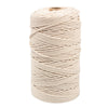 400m 3mm 100% Natural Beige Cotton Twisted Cord Craft Macrame Artisan DIY String
