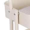 3 Tier Slim Kitchen Storage Trolley Cart Rack Tray Shelf Rolling Wheel W/ Handle