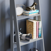 Ladder Shelving Unit Shelf Bookcase 4 5 Tier Display Storage Plant Stand Rack